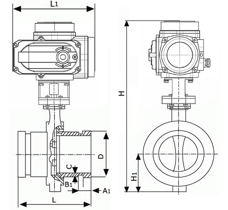 D981X-16Q電動(dòng)溝槽蝶閥結(jié)構(gòu)圖.jpg D981X-16Q電動(dòng)溝槽蝶閥結(jié)構(gòu)圖.jpg