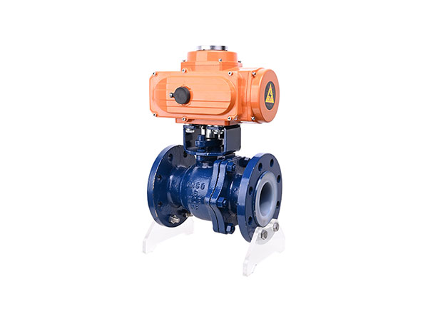 電動鑄鋼襯氟球閥Q941F46-16C