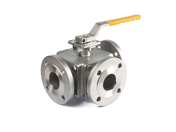 Q44F法蘭三通球閥
