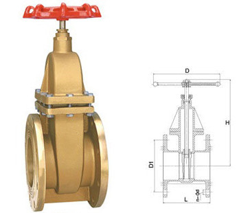 Z15W-16T黃銅閘閥(圖3) Z15W-16T黃銅閘閥(圖3)